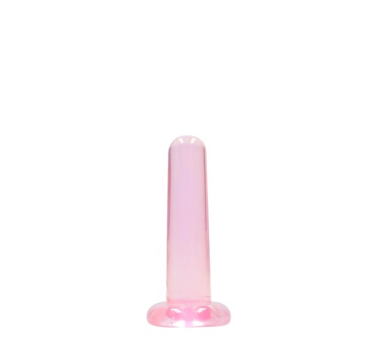 Małe dildo do penetracji pochwy i anusa róż12,7 cm